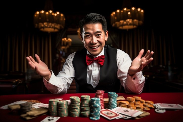 pjs168 live dealer table on mobile screen with blackjack and baccarat options